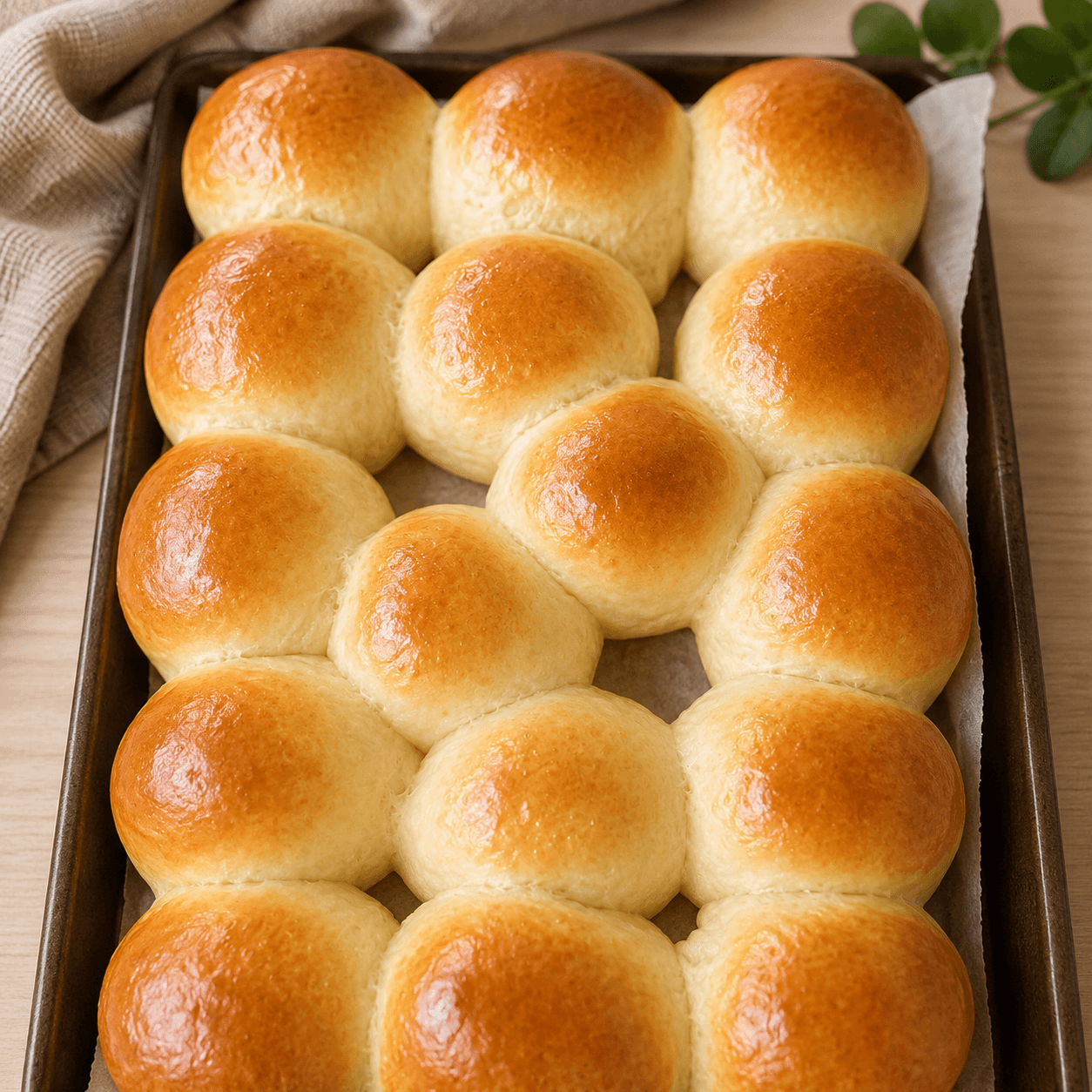 Brioche Bread Buns (4 Pack)